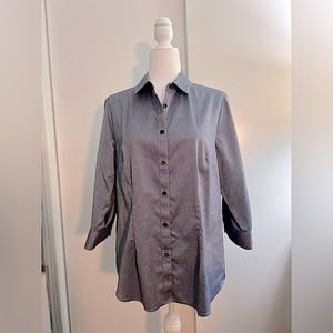 Coldwater Creek No Iron Button Shirt size large-14